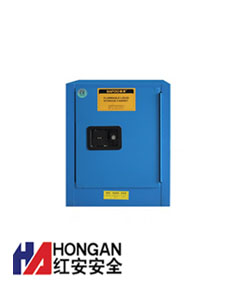 「4加侖」化學(xué)弱酸堿品安全存儲柜-藍(lán)色-CHEMICAL SAFETY STORAGE CABINET