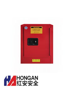 「4加侖」化學(xué)可燃品安全存儲柜-紅色-CHEMICAL SAFETY STORAGE CABINET